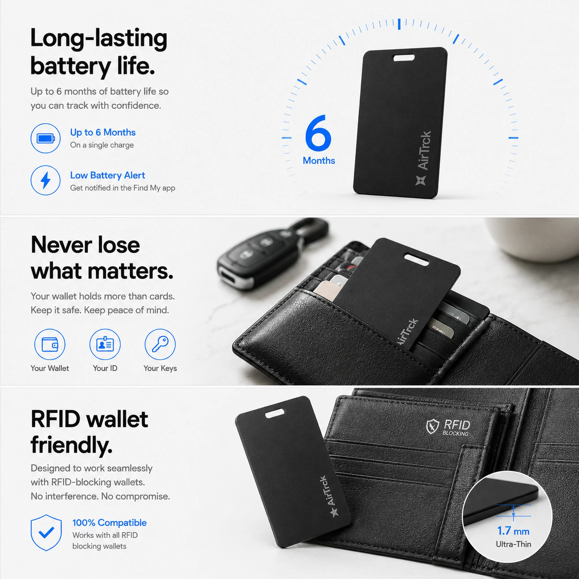 AirTrck Wallet Card